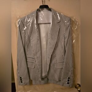 Nine West women's size 10 Seer sucker suit